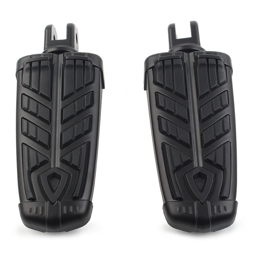 Front Footrests Rider Footpegs Foot Pedal for Harley FXBB FXBR FXBRS/ FXLR Black