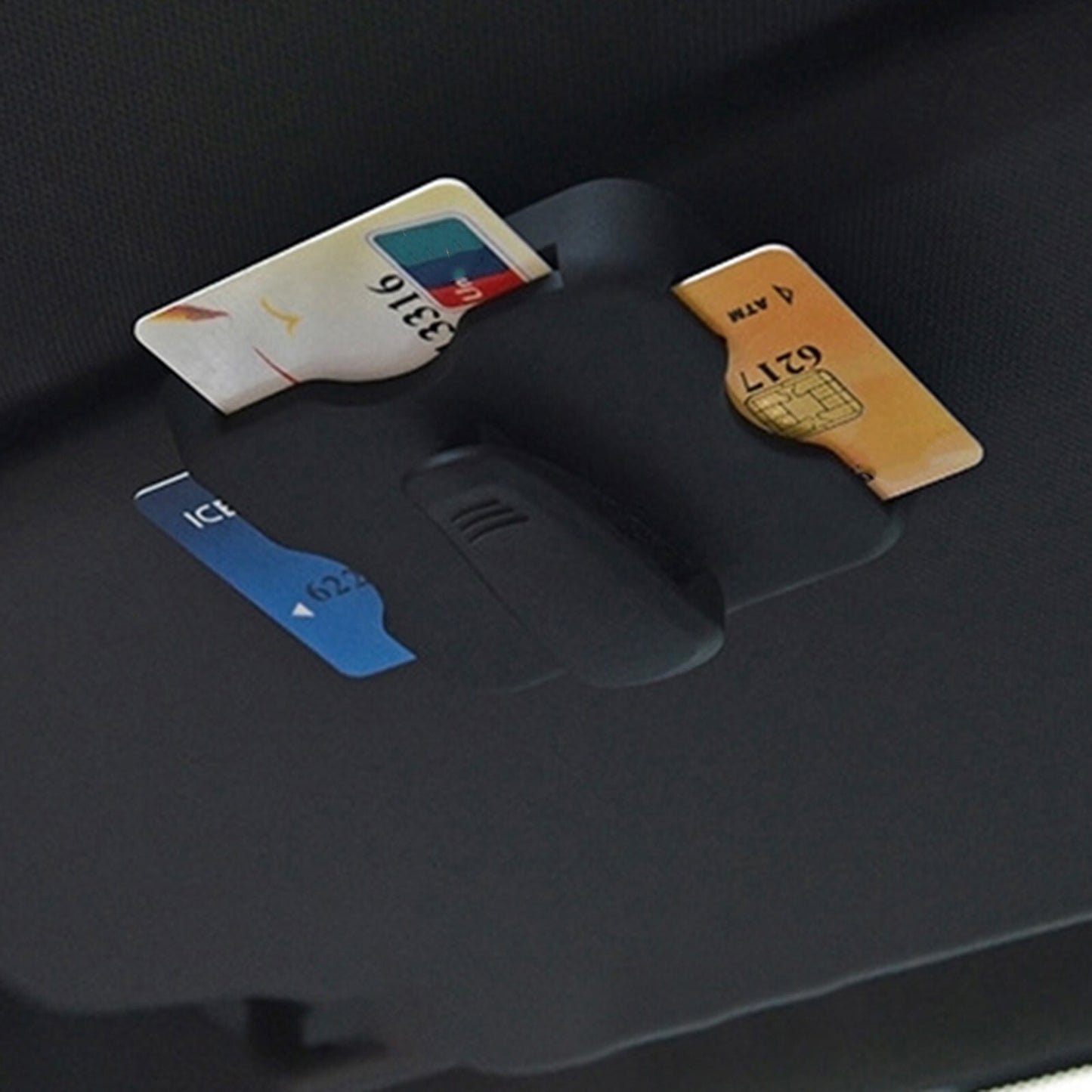 Car Glasses Sunglasses Eyeglass Ticket Card Auto Sun Visor Clip Holder NEW R8W9