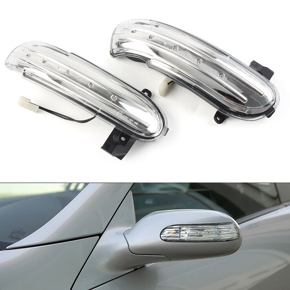 LED Dynamic Rearview Mirror Turn Signal Lights for Mercedes-Benz SLK SL Class