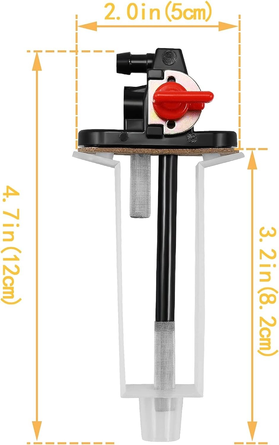 Fuel Shutoff Valve for Polaris Magnum 425 Scrambler 400 500 Sportsman 400