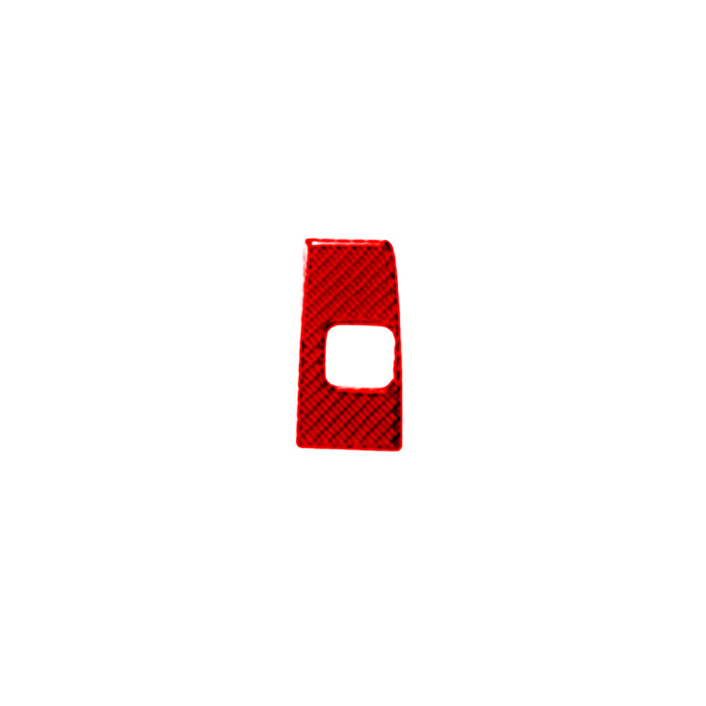 Red Carbon Fiber Driver Door Switch Cover For Colorado 2004-2012/ for Canyon 2005-12