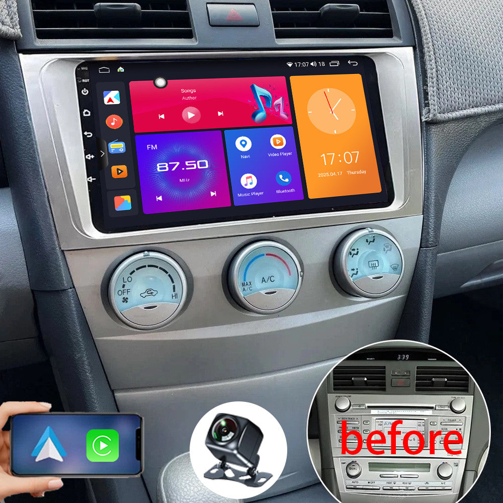 for Toyota for Camry 2007-2011 Apple Carplay Car Stereo Radio GPS Screen WIFI DSP FM