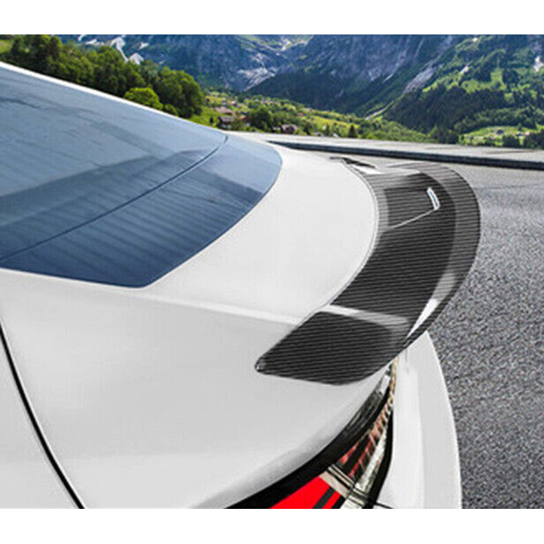 for Hyundai for Elantra 2021-2023 Carbon Fiber Rear Boot Trunk Ducktail Spoiler Wing