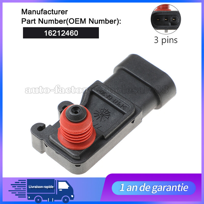 CAPTEUR DE PRESSION for RENAULT CLIO KANGOO LAGUNA TRAFIC for OPEL VIVARO MONTEREY NEUF