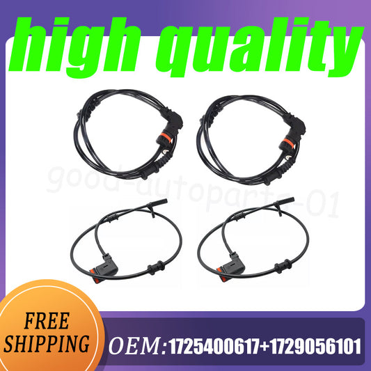 4-piece front and rear ABS wheel speed sensor kit suitable for Mercedes-Benz SLK250 SLK300 SLK350