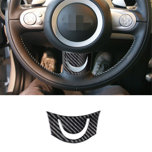 Carbon Fiber Inner Steering Wheel Chin Trim for Mini Cooper 2007-2010