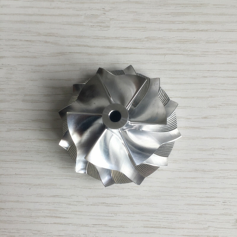 RHF5 44.95/59.00 mm 6+6 Blade High-Performance Turbine Billet Compressor Wheel