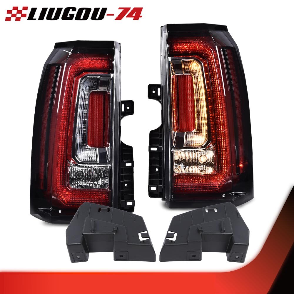 LED taillights and brake lights, suitable for 2015-2020 for GMC for Yukon / for Yukon XL models.