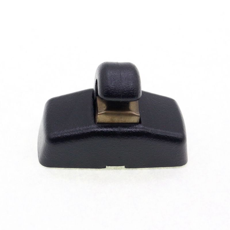 Black sunshade hook and clip brackets are suitable for Volkswagen for Jetta , for Golf , for Passat , and for Skoda 3B0857561B