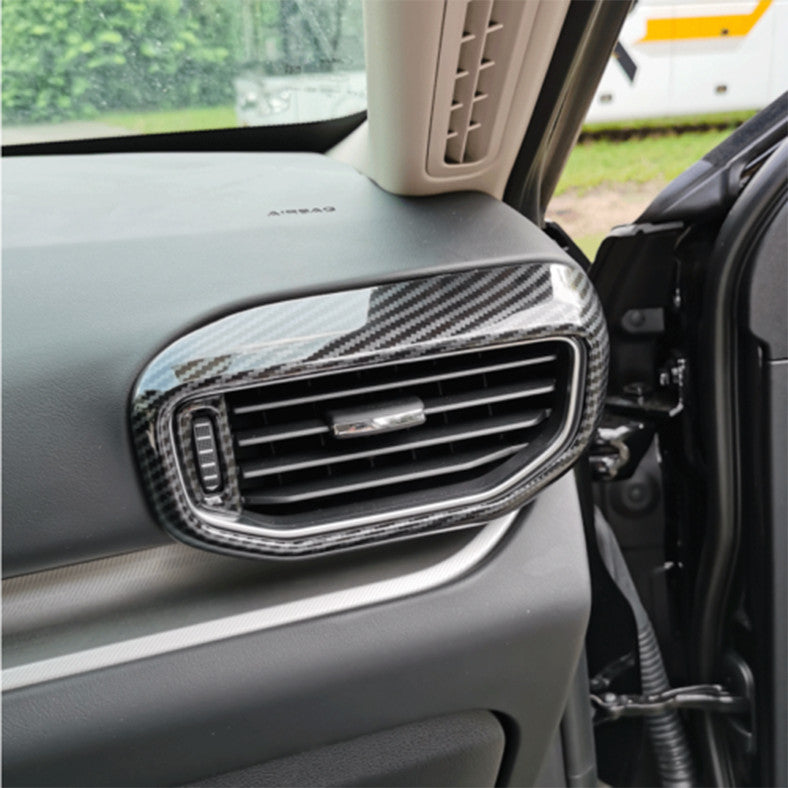 for Ford Explorer 2020-2022 Carbon Fiber Interior Car Accessories Kit Trim 15pcs