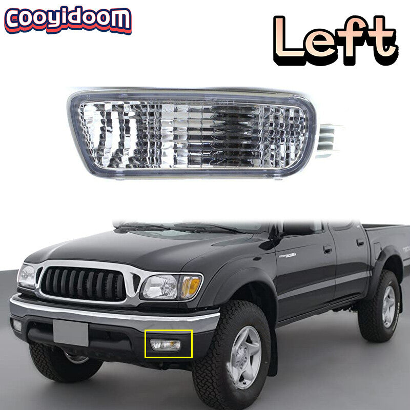 Left Front bumper Fog Light Daytime Running Light For 2001-2004 for Toyota Tacoma