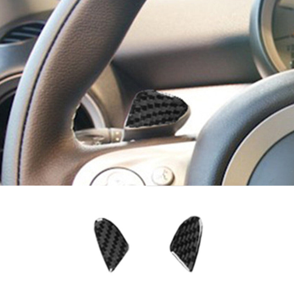 2X Carbon Fiber Shifter Selector Trim for MINI Cooper R56 2007-2011