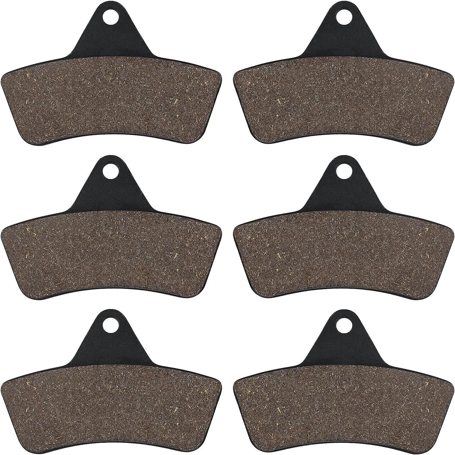Front and Rear Brake Pads for Arctic Cat 400 500 250 300 2X4 4X4 2002 2003 2004