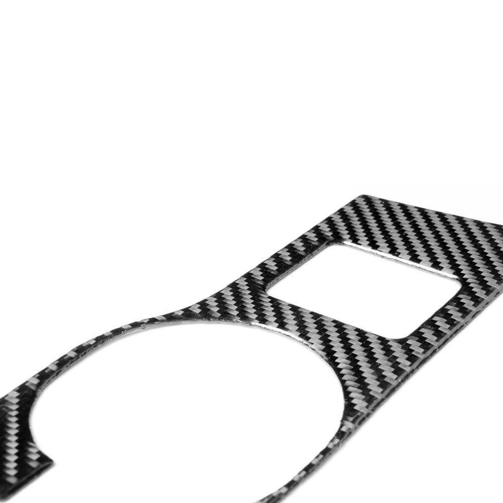 Carbon Fiber Watercup Panel Holder Trim Cover Fit for Subaru Forester 2005-2008