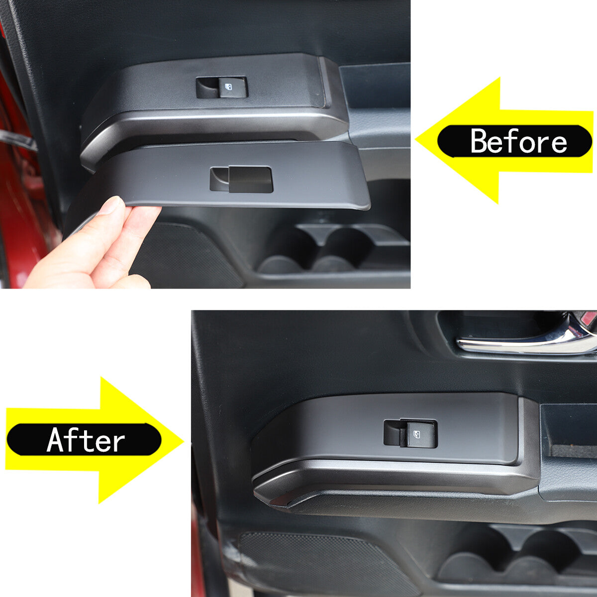 The right rear window Molle folding panel is suitable for the for Land Rover Discovery 4 (2004-16).