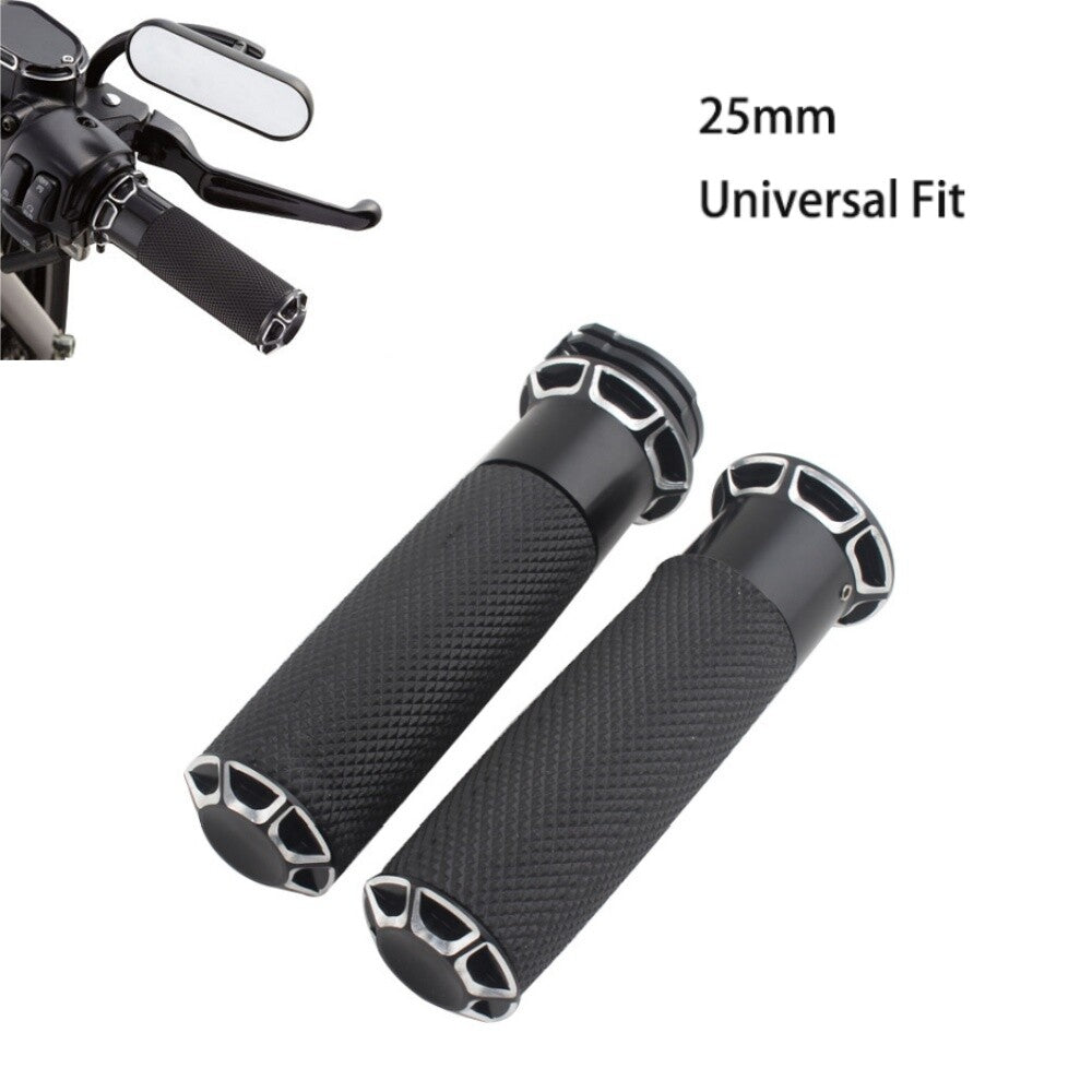 Motorcycle 1 Handle Bar Hand Grips Fit for Harley for Honda for Kawasaki for Suzuki for Yamaha