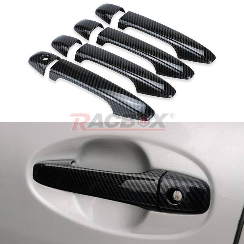 Carbon Fiber Exterior Car Door Handle Cover Fit for Subaru WRX STi 2015-2021