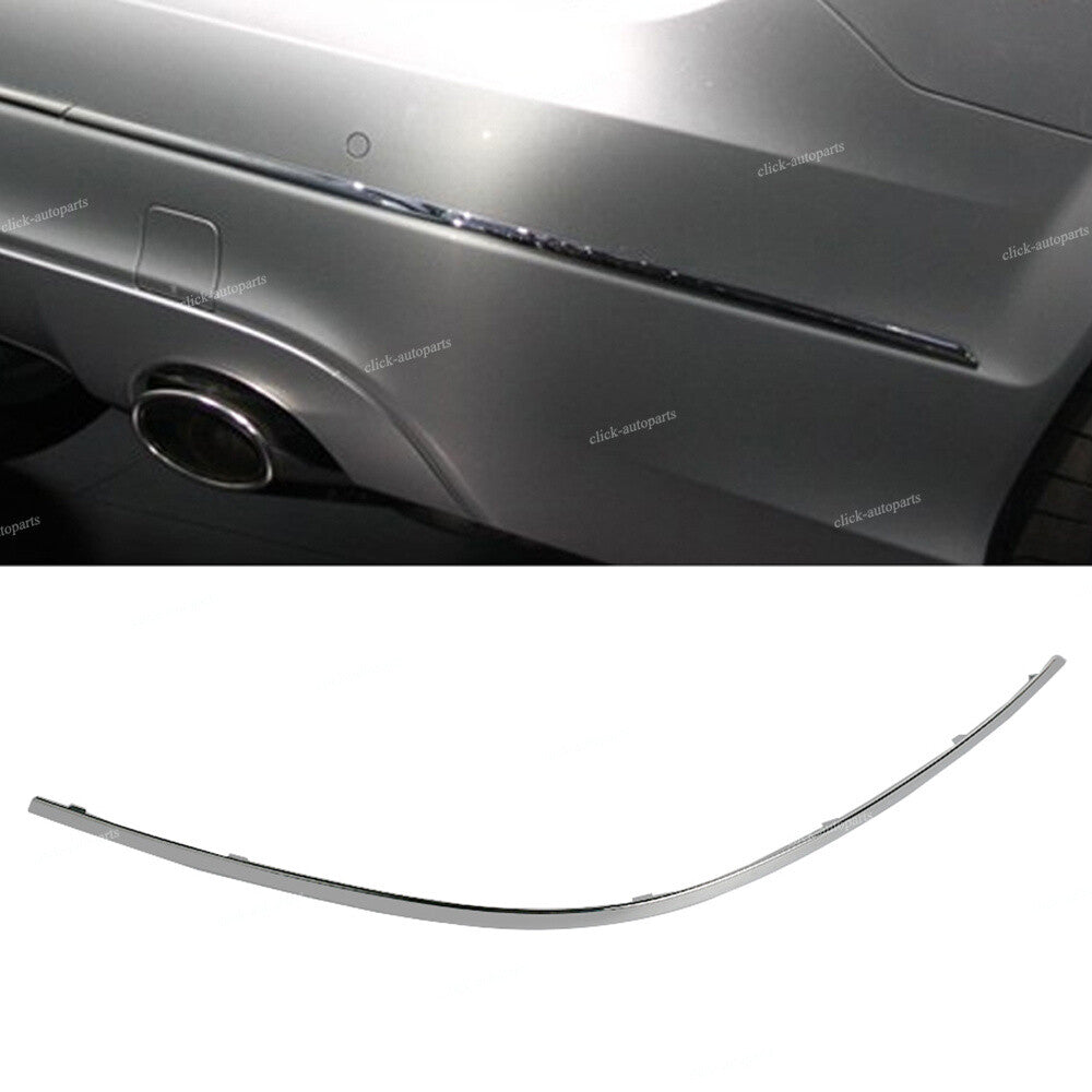 Rear Bumper Moulding Trim Chrome Right Fits for Mercedes C-Class C250 C300 2012-14