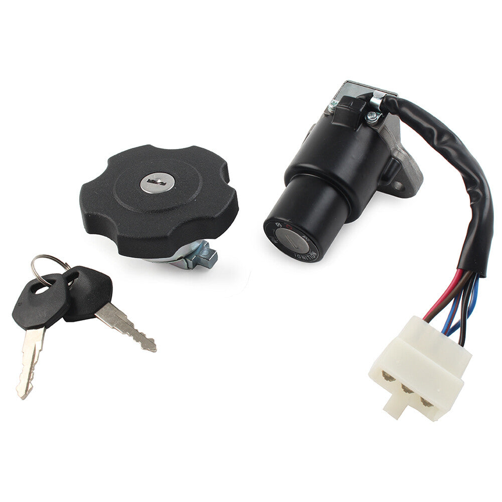 Tankdeckel-Z¨¹ndschloss-Schl¨¹sselsatz f¨¹r for Yamaha RZ125 RZ250 RZ350 Motorrad
