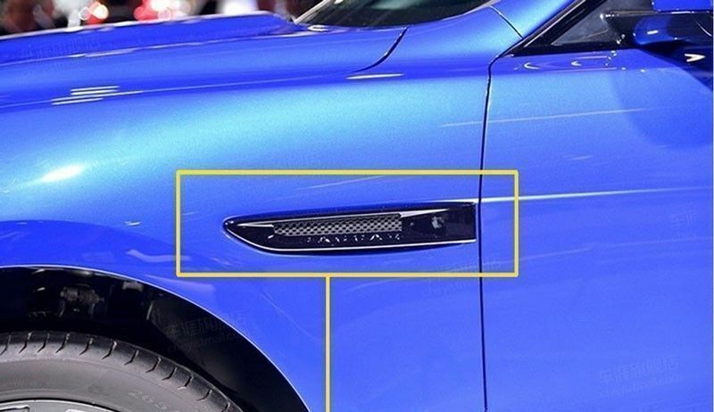 Black Side Fender Air Vent Outlet Fit for Jaguar XF XFL XE F-Pace X761 2016-2021