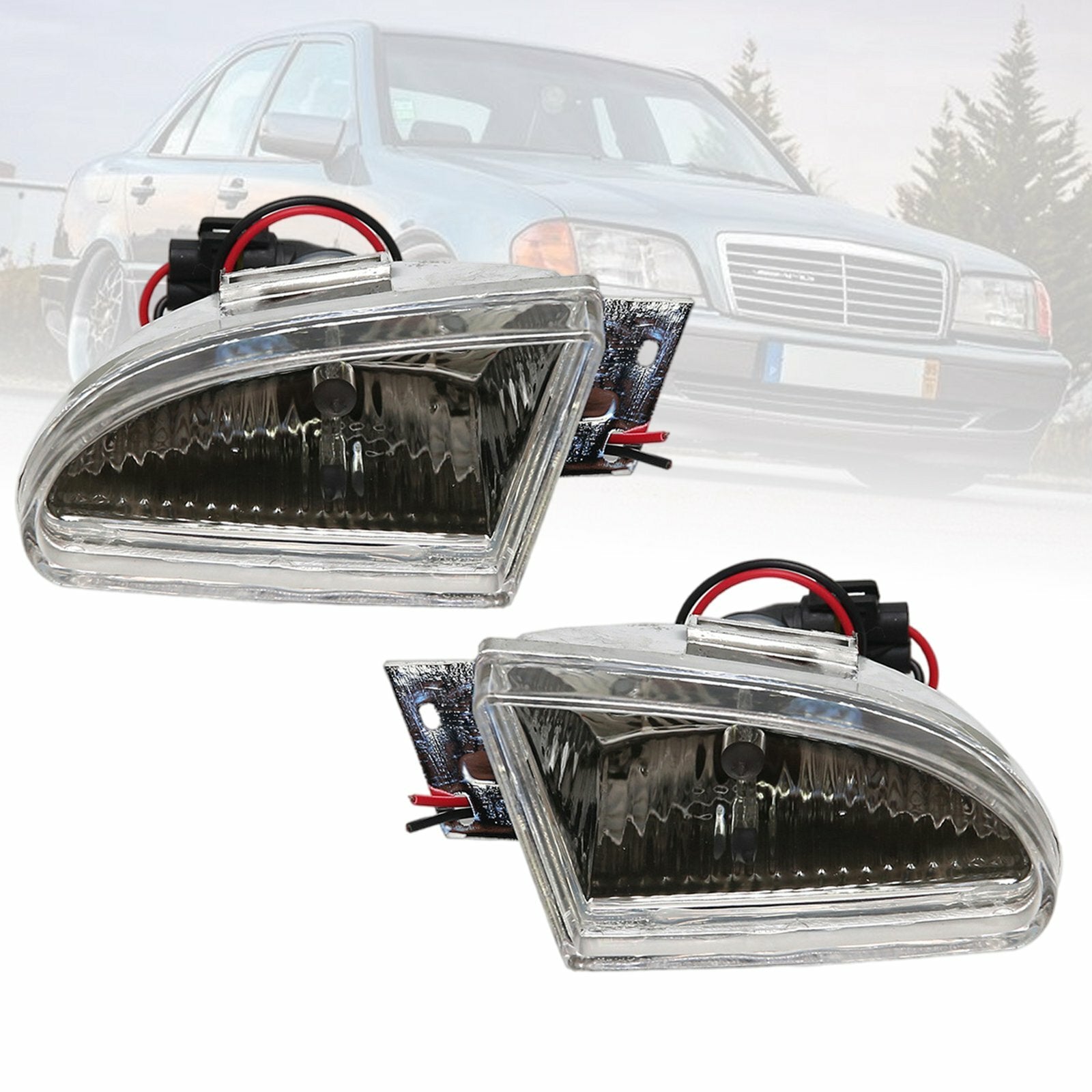 Fit for Mercedes-Benz C Class W202 Fog light Front Turn signal Fog Lamp 1994-2004 AT