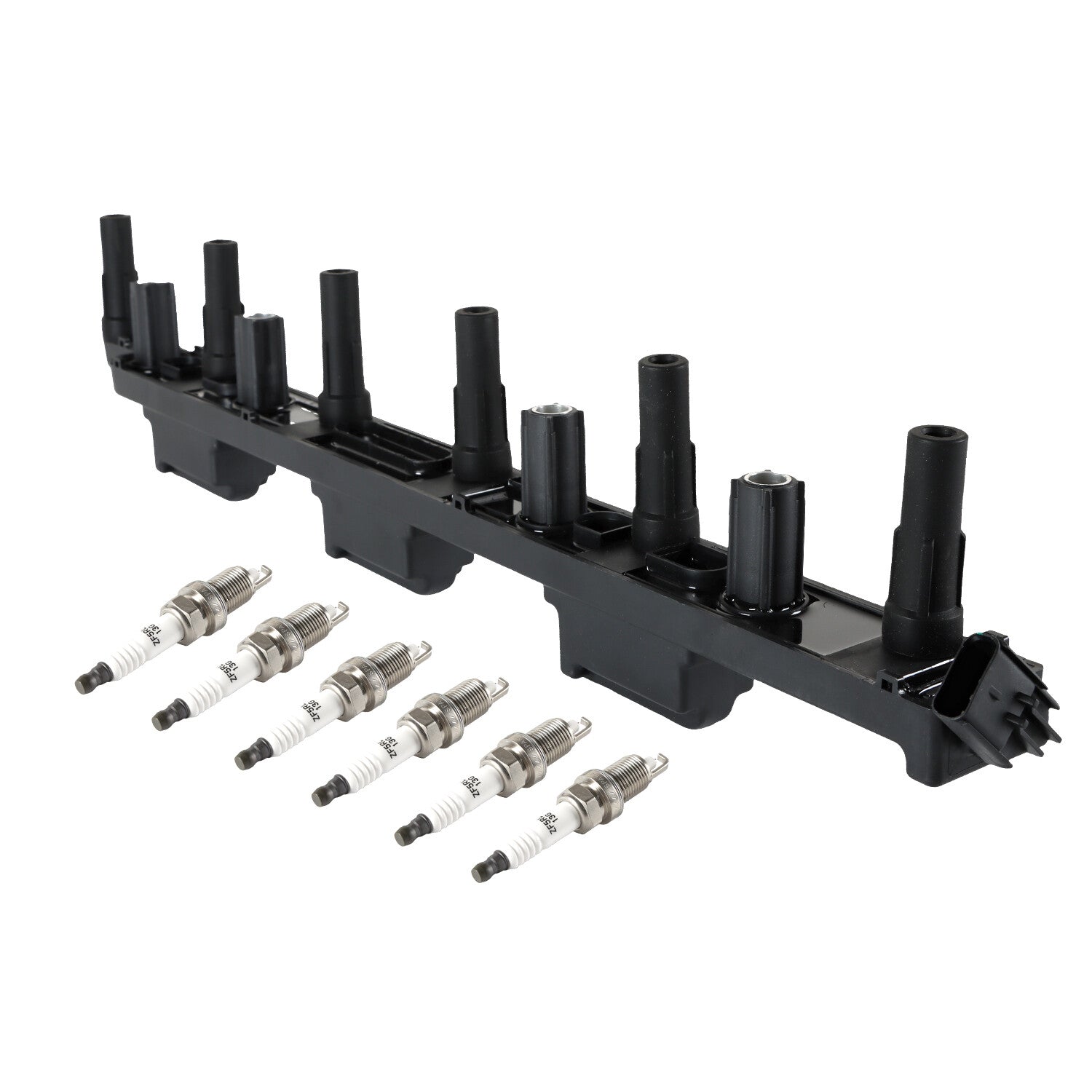 Ignition Coil 6x Iridium Spark Plugs UF296 for Jeep TJ Cherokee 56041476AA