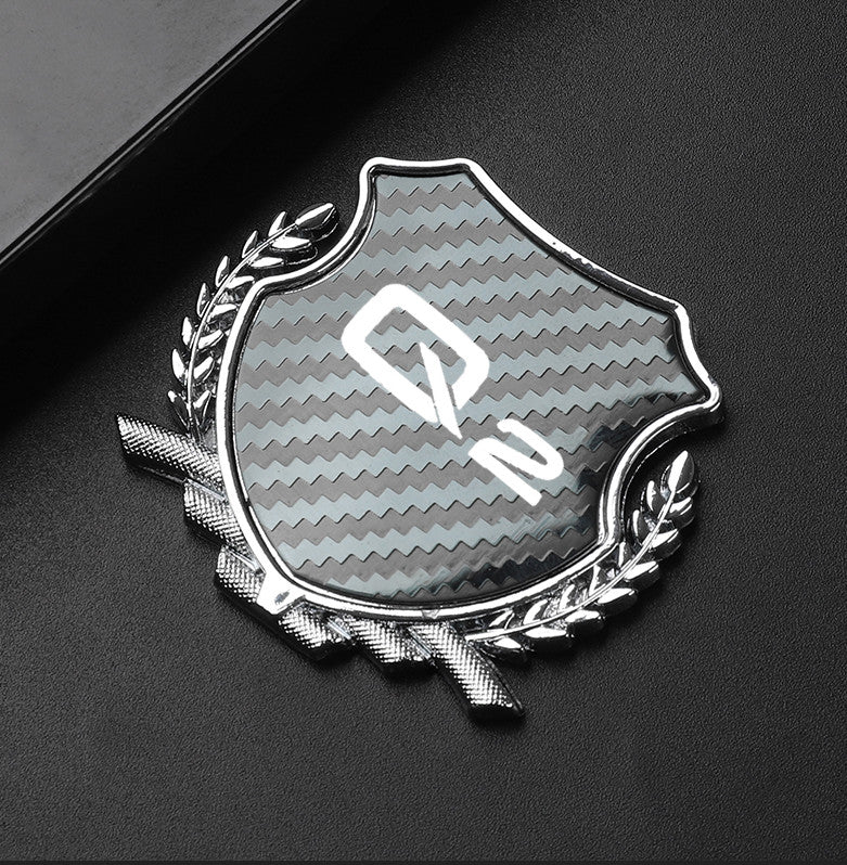 Applicable to for Cadillac for Escalade rear cover badges, front and rear trunk boot badge decals, black 21-23