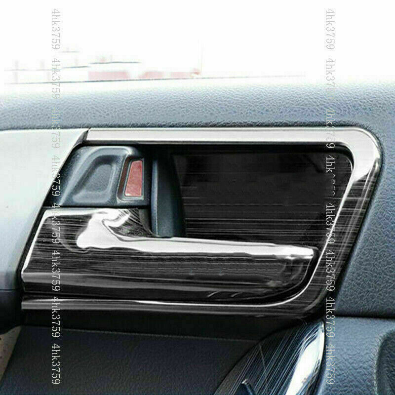 12P for Toyota Prado FJ150 2010-2021 Black Interior Door Handle&Bowl Cover Trim