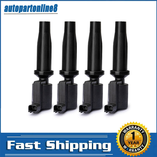 4-pack for Mercury Mariner Hybrid for Mazda Tribute for Ford Iginition Coil 4M5G-12A366-BC