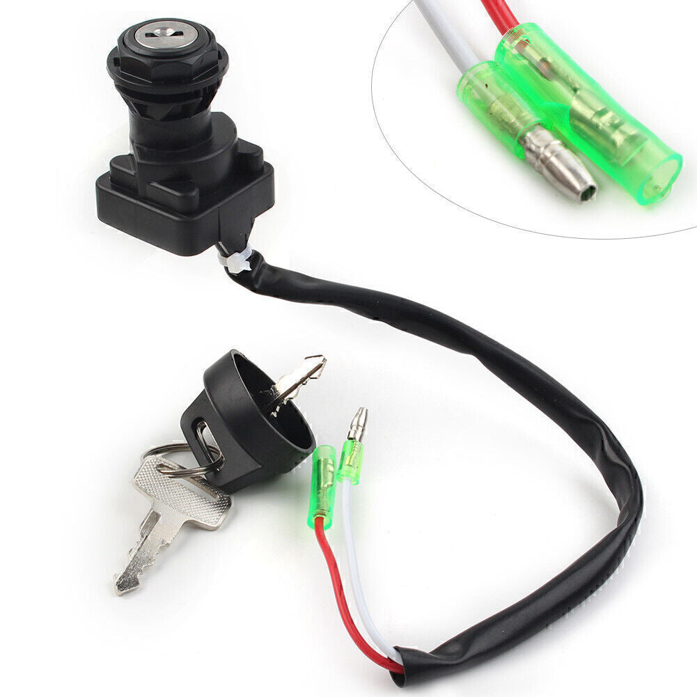 for Kawasaki KLF250 Bayou 250 A1 2003 Atv 27005-1201 Ignition Switch With 2 Key