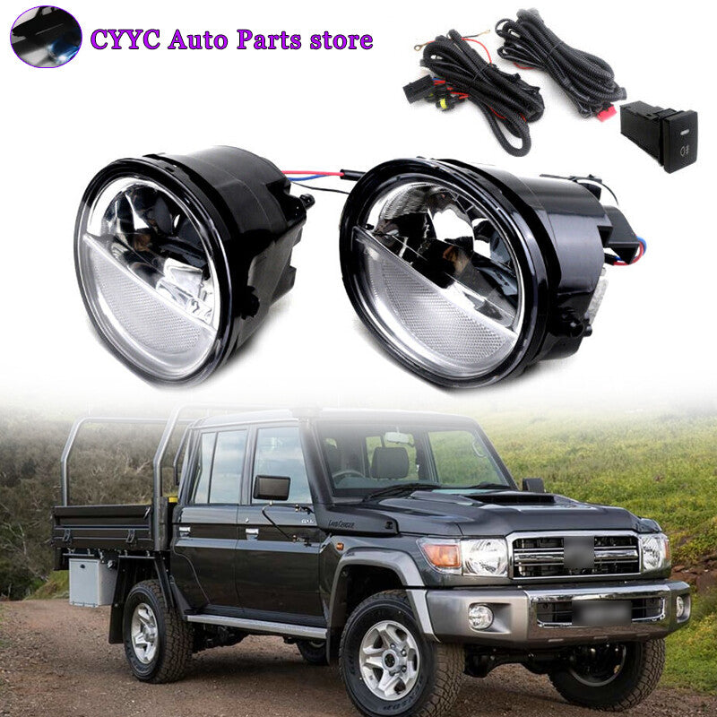 LED DRL Bumper Fog Lights for Toyota for Land Cruiser J70 LC70 LC71 LC76 LC78 LC79