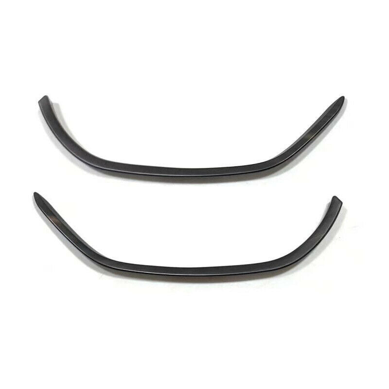 2X Wood Grain Instrument Dashboard Strips Trim for Toyota Highlander 2020-2023