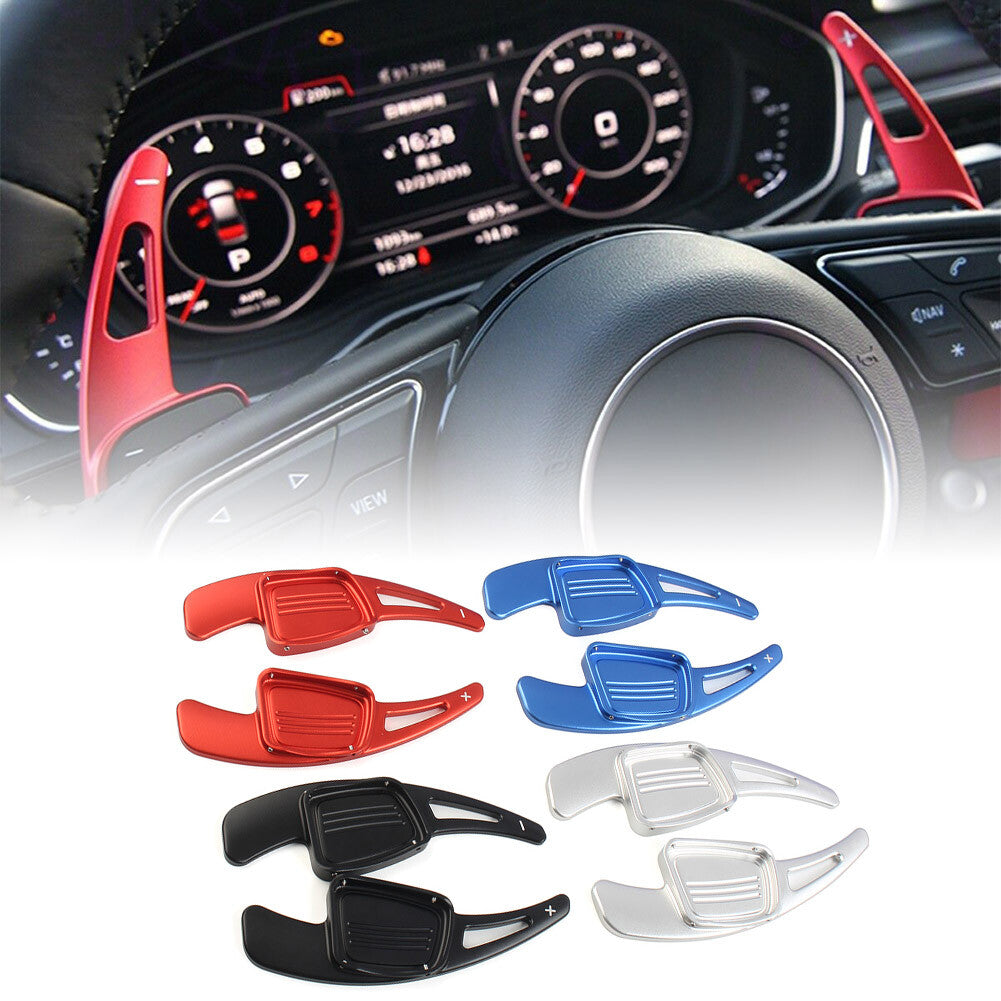 Auto Steering Wheel Shift Paddle Shifter Fit for Audi A3 A4L A5 A6L S3 S4 Q2 Q5L Q7