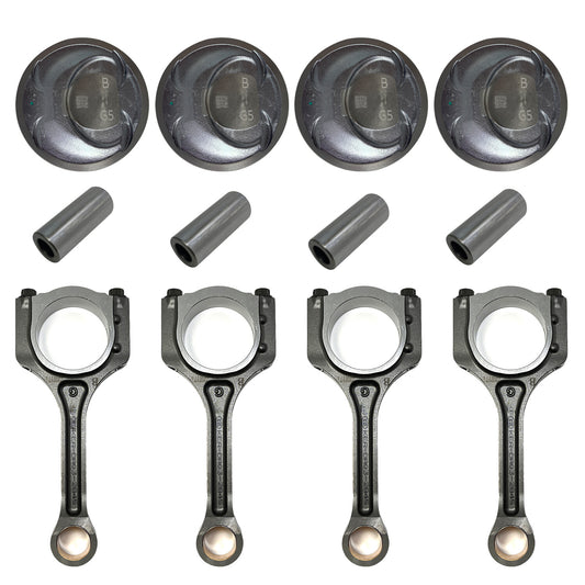 4x Connecting Rod  Piston Kit for 11-13 for Hyundai Sonata for Kia Sorento Optima 2.4L