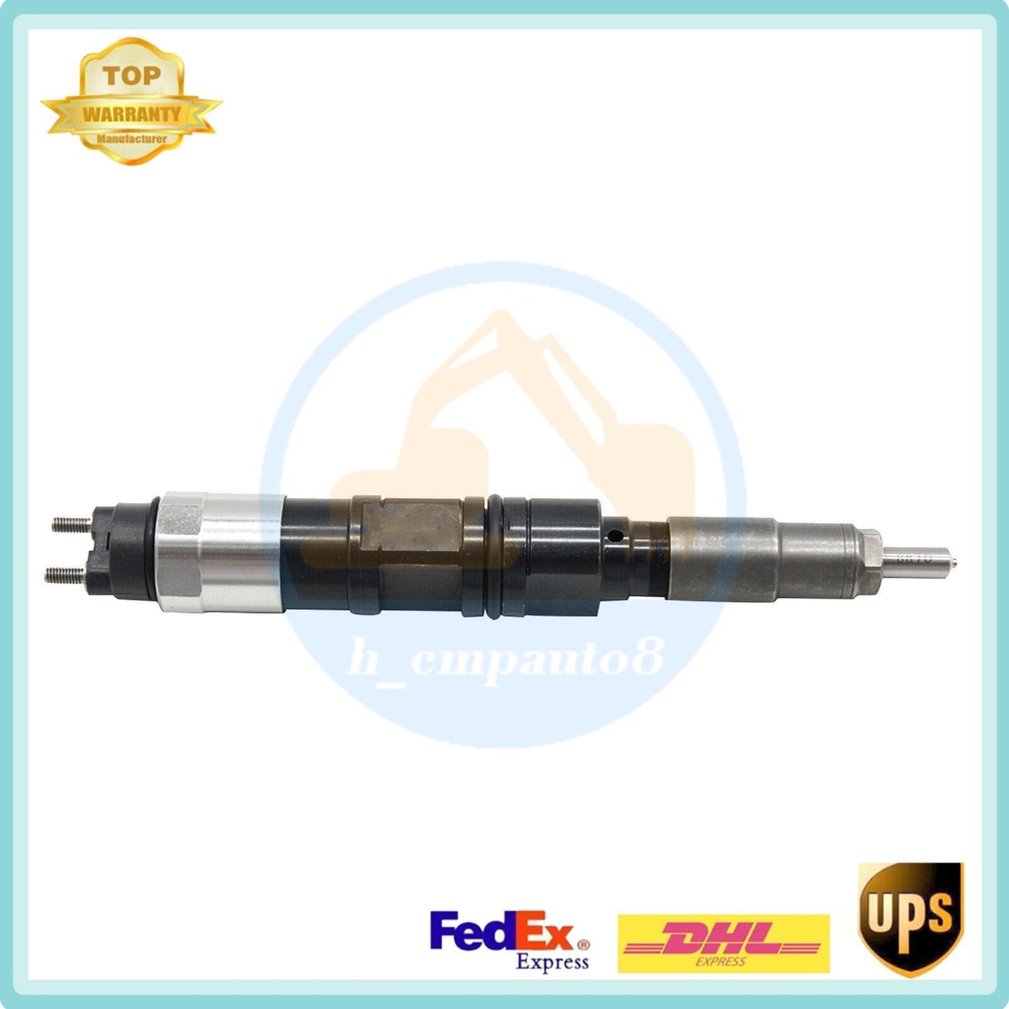 For 6081T Engine 1PC Fuel Injector with 095000-0821 New