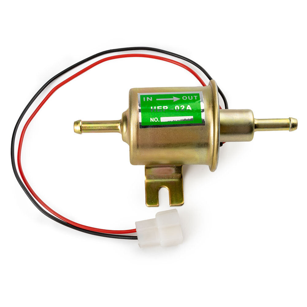 Universal Electric Fuel Pump HEP-02A 4-7PSI 12V Inline Low Pressure Gas Diesel