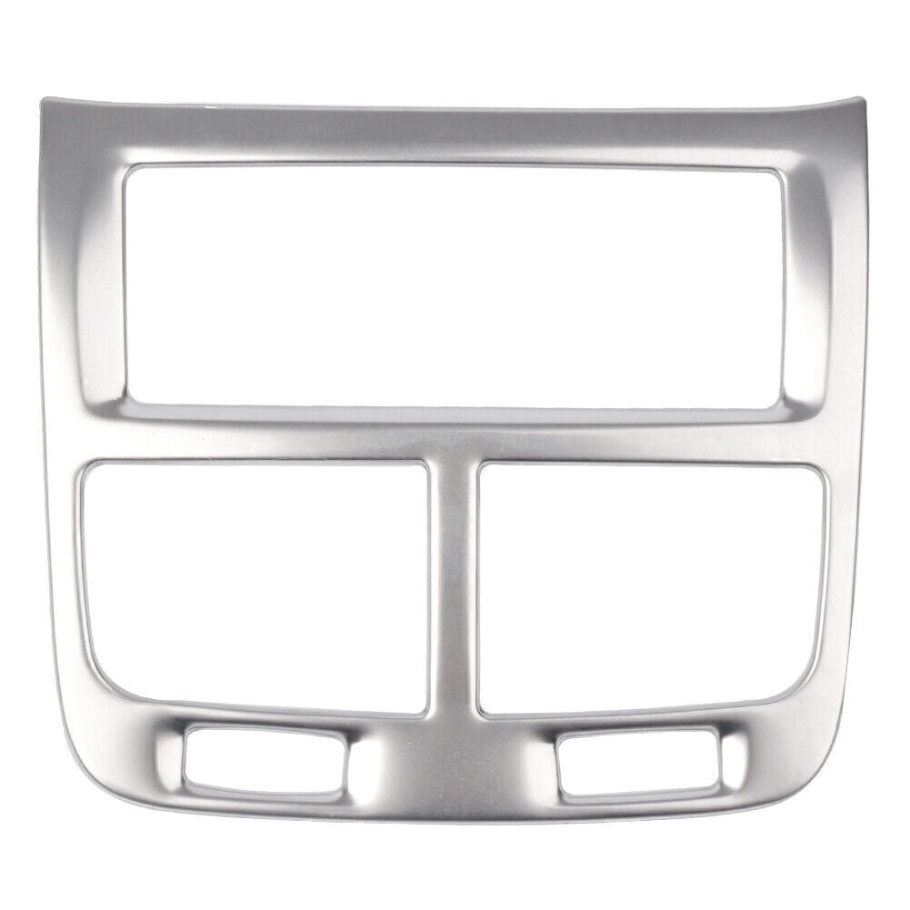 Armrest Box Rear Air Vent Outlet Cover for Volvo XC60 2018 / XC90 2015-18 Silver