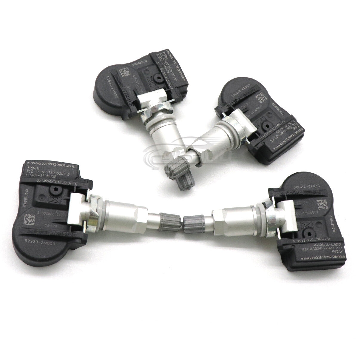 4Pcs 52933-2M000 TPMS Tire Pressure Sensor for Hyundai Accent Sonata for Kia Optima