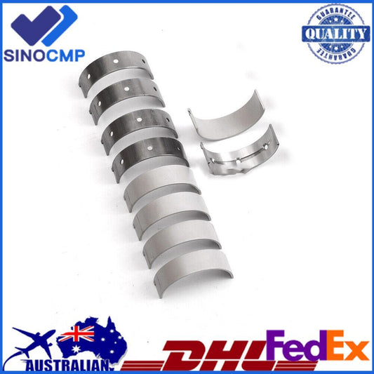 10x Crankshaft Main Bearings Set for Mercedes-Benz C218 W166 W222 M278 4.6L 4.7L