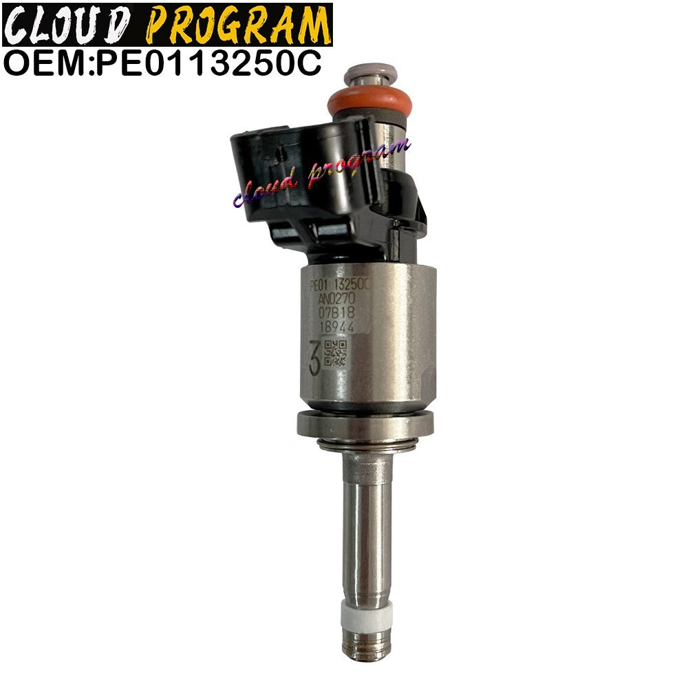 One-piece fuel injector pack suitable for 2012-2018 for Mazda 3, CX-3, CX-5 2.0L (model number PE0113250C-).
