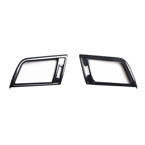 Fit for Benz GLS GLE 2016-19 Carbon Fiber Inner Console LR Air Outlet Vent Trim