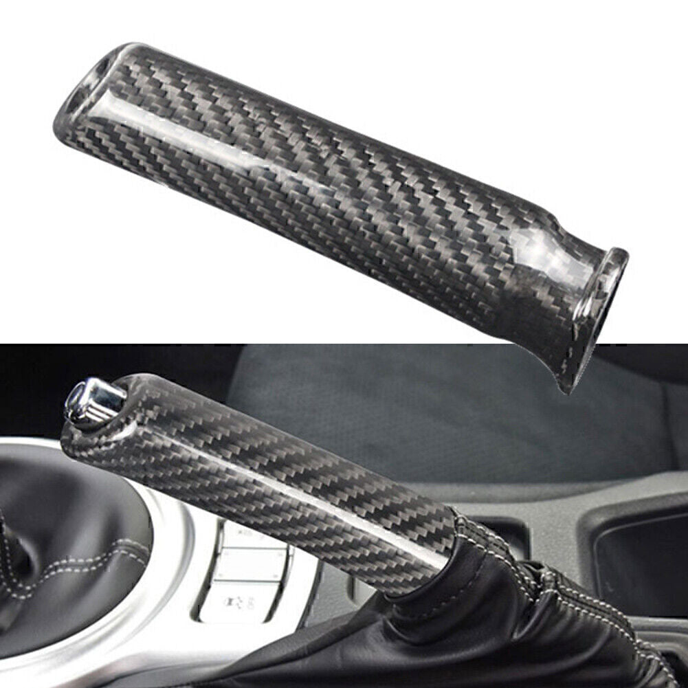 Carbon Fiber Car Handbrake Cover Handle Protector Fit for Subaru BRZ for Toyota 86