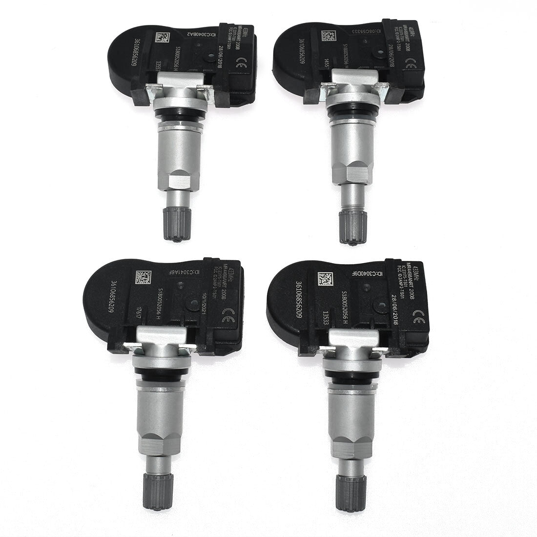 4x Tire Pressure Sensor TPMS 36106856209 for Alpina for BMW 4 Series M3 for Mini 433MHz