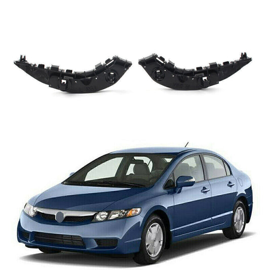 2pcs Front Bumper Retainer Bracket Support LH RH For 2006 2011 for Honda for Civic Sedan