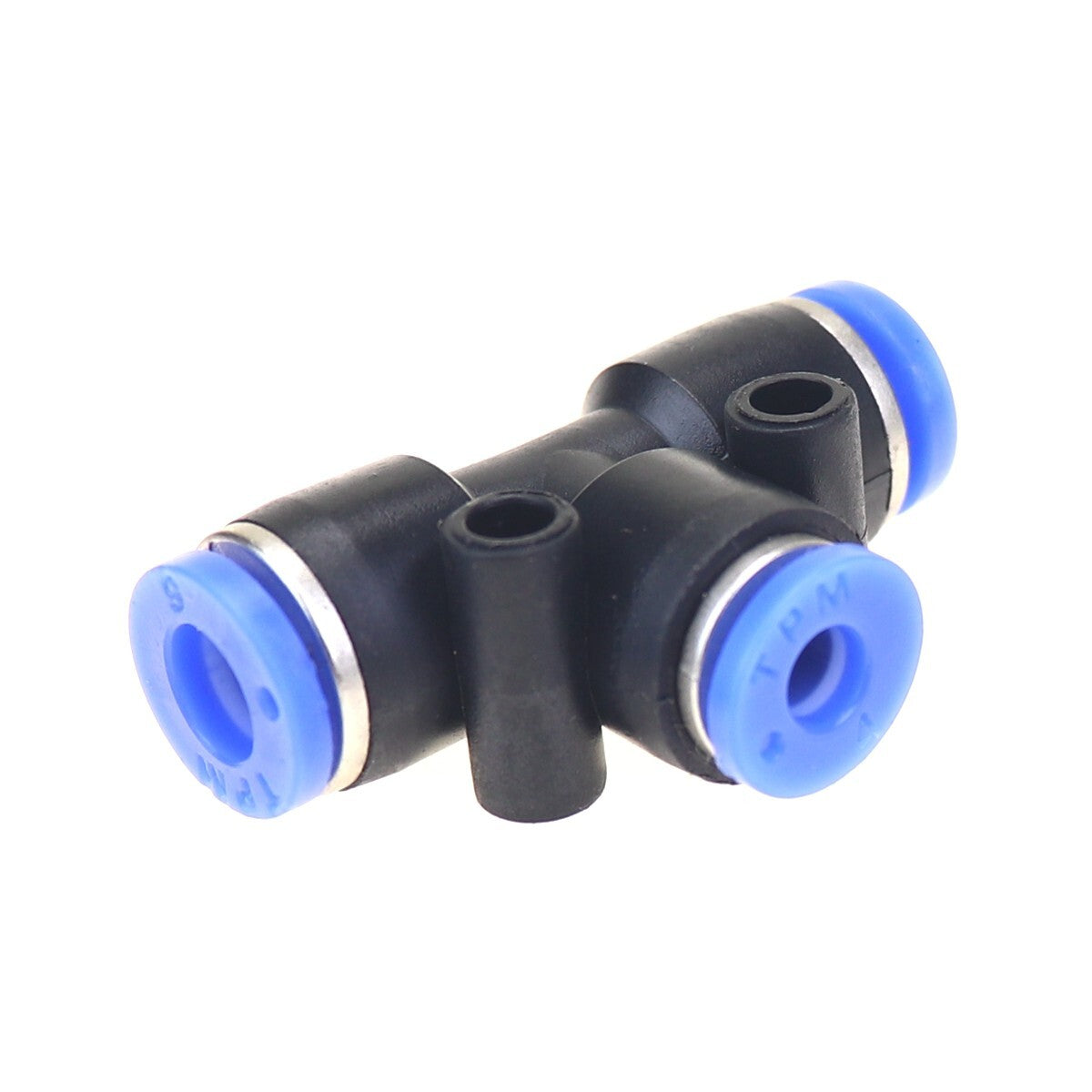 Pneumatically reduced T-shirt push-in accessory tube OD 1/4 to OD 5/32 10 pieces