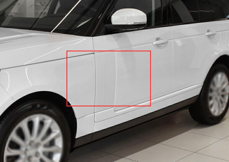 ABS Silver Fender Vent Outlet Cover Trim 2X Fit for Range Rover L405 2013-2022