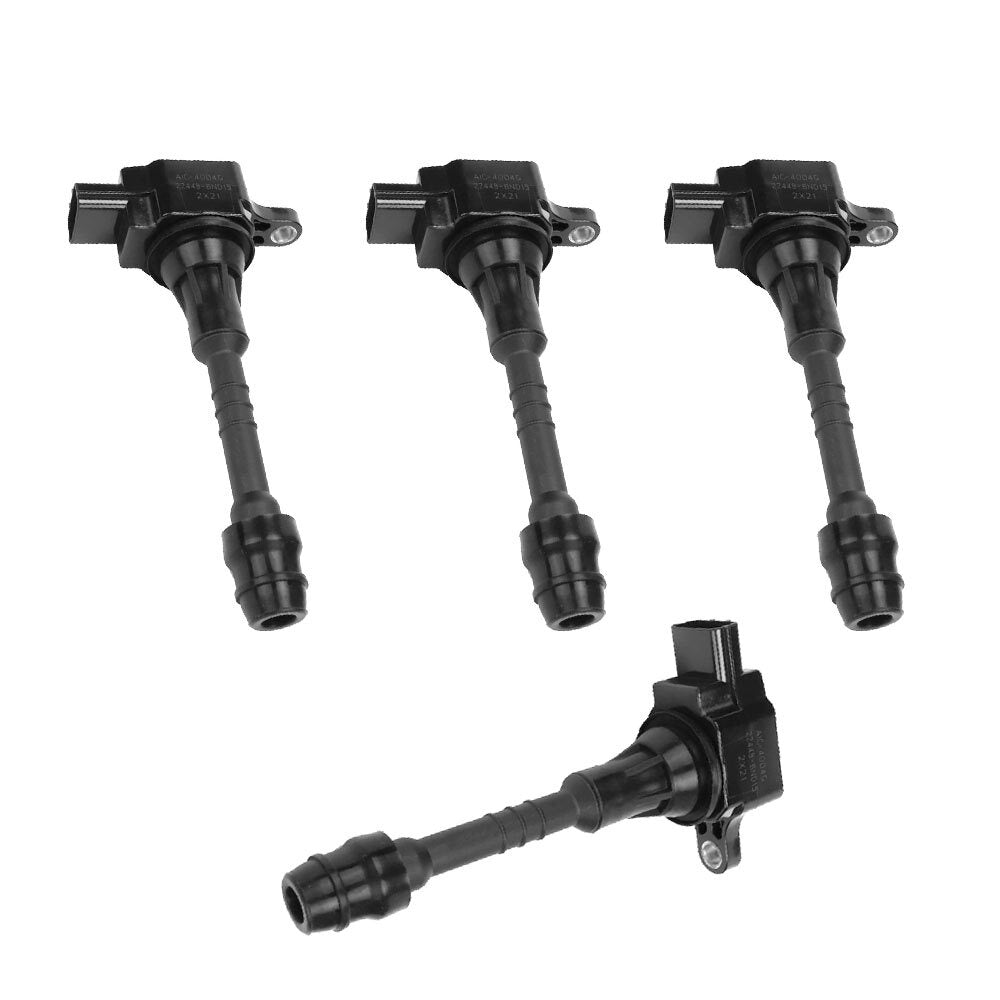 4PCS Ignition Coil 22448-6N015 for NISSAN Sentra Primera Sunny Expert Cube