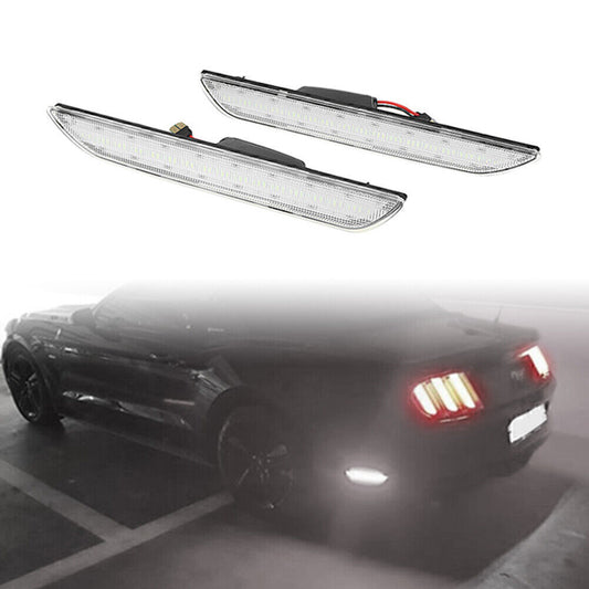 2pcs LED Rear Side Marker Lights Fits 2015-2022 2016 2017 2018 2019 for Ford for Mustang
