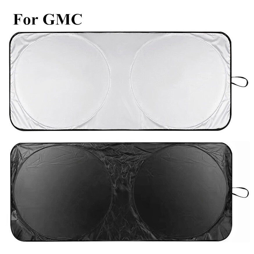 for GMC Car Large Windshield Sun Shade UV Block Foldable Window Screen Cover