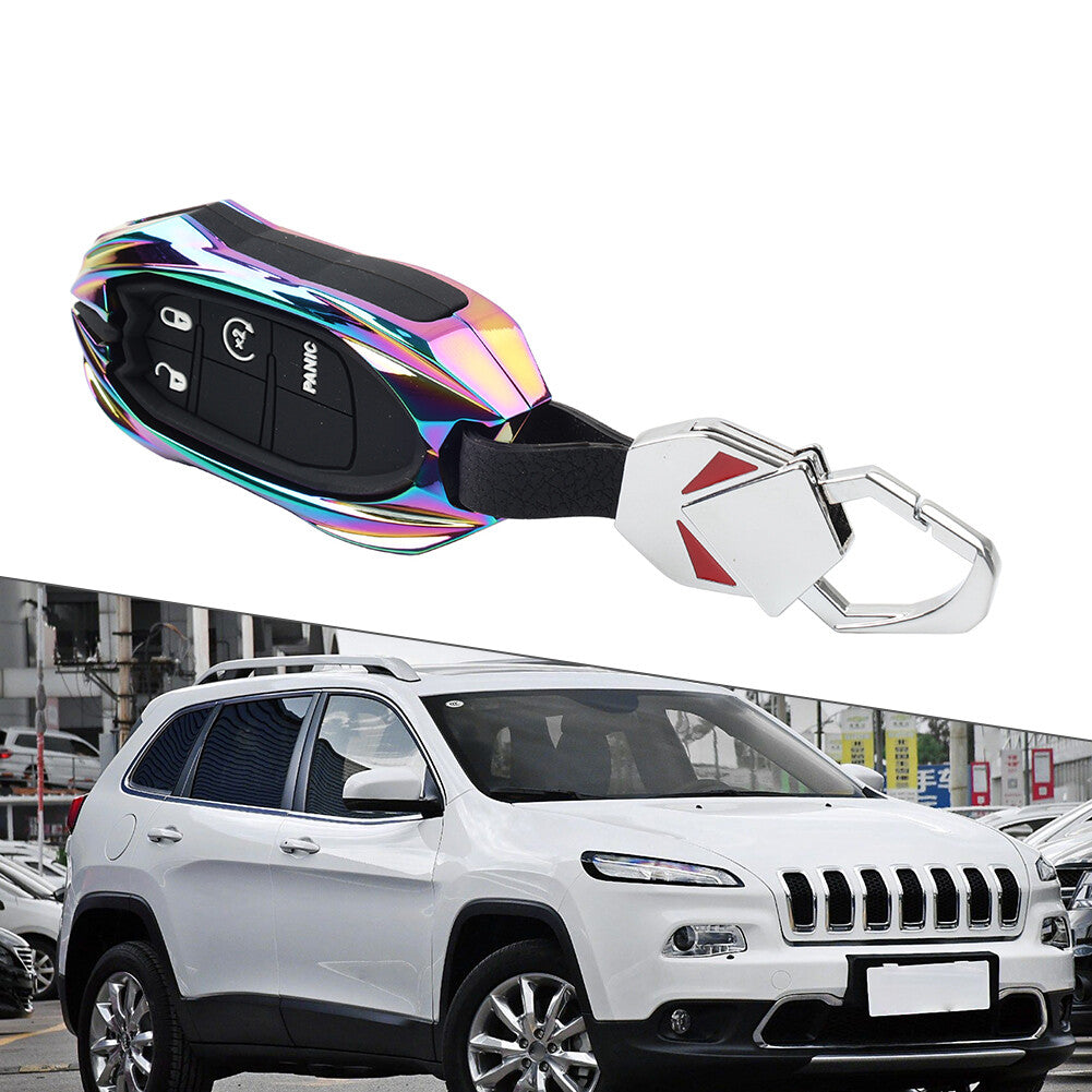 for Smart Key Fob Shell Cover fit for Dodge Durango Journey for Jeep Cherokee